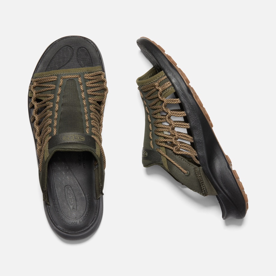 Forest Night-Black Men's UNEEK SNK Slide Keen