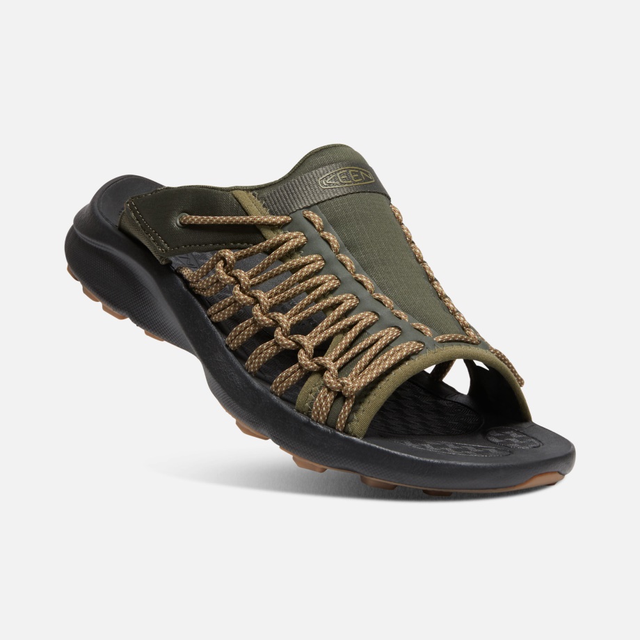 Forest Night-Black Men's UNEEK SNK Slide Keen