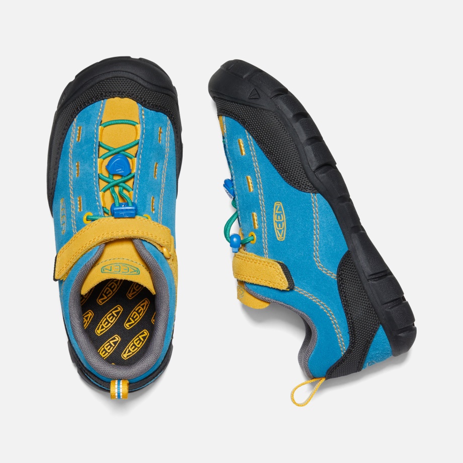 Brilliant Blue-Golden Rod Older Kids' Jasper II Keen