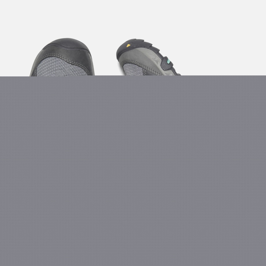 Women's Steens Leather Waterproof Boot Steel Grey-Ocean Wave Keen