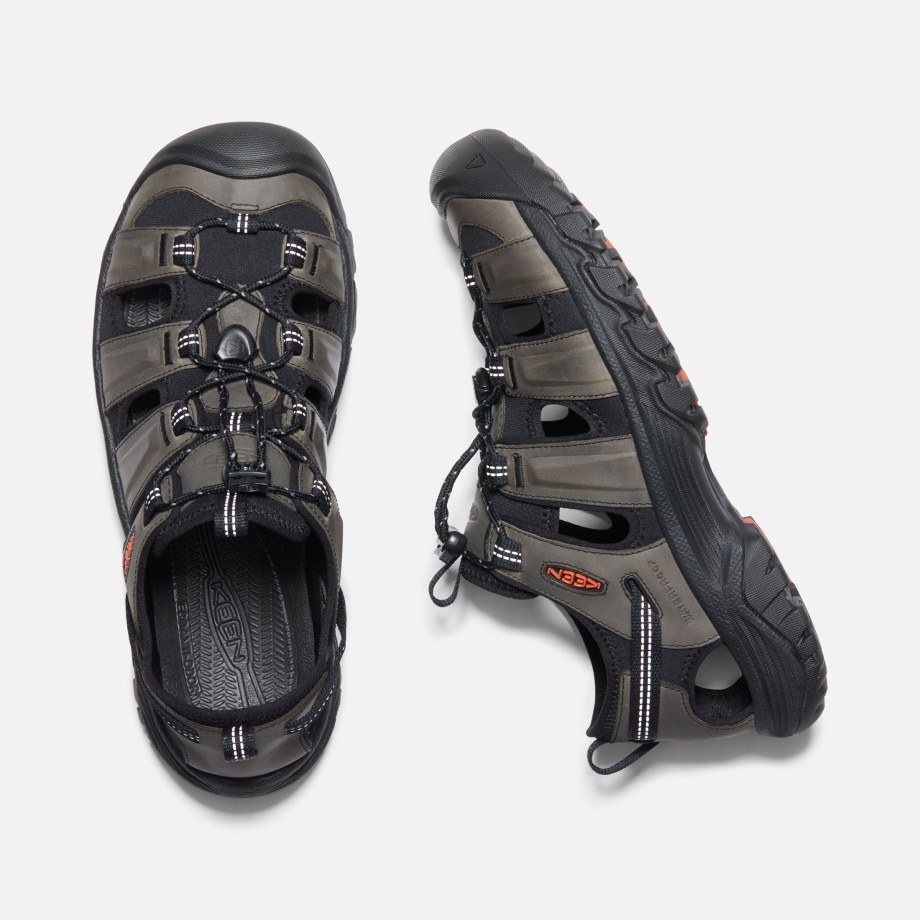 Keen Men's Targhee III Sandal Grey-Black