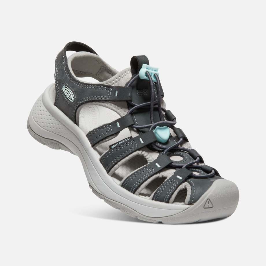 Women's Astoria West Leather Sandal Magnet-Vapor Keen