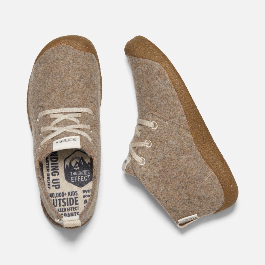 Keen Taupe Felt-Birch Women's Mosey Chukka Boot