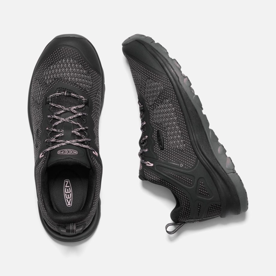 Women's Terradora II Vent Hiking Trainers Black-Steel Grey Keen