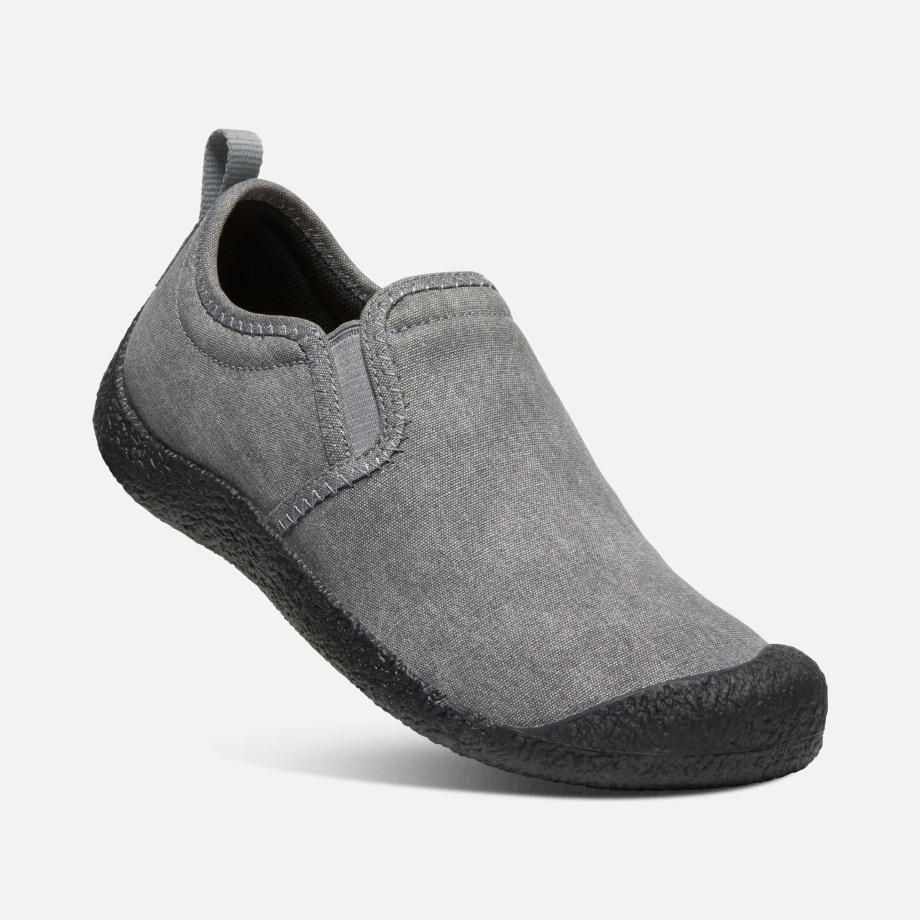 Keen Women's Howser Canvas Slip-On Grey-Black