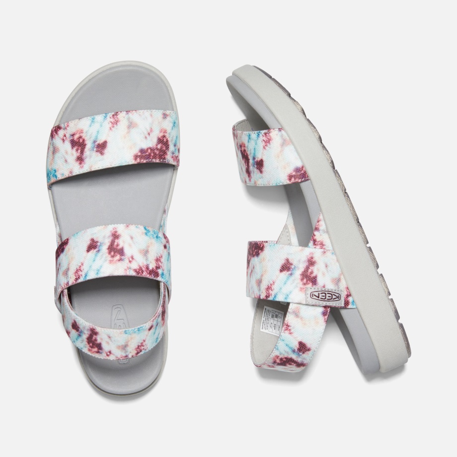 Andorra-Tie Dye Women's Elle Backstrap Casual Sandals Keen