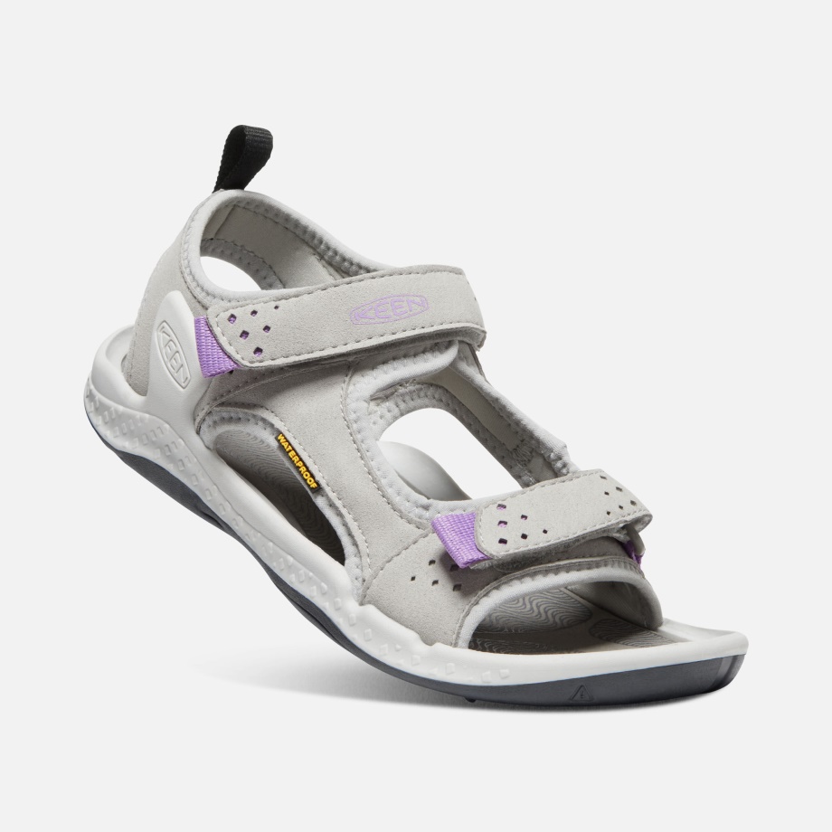 Women's Drift Creek Two-Strap Sandal Drizzle-English Lavender Keen